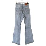 Levi's 70s High Rise Flare Distressed Denim You and I Wash Sz 25 Photo 2