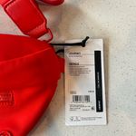CALIA Journey Women’s Belt Bag Crossbody Red Extra Striped Strap NWT Photo 2