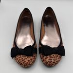 Alfani Leopard Print Ballet Flats Black Bow Womens Cushioned Insole Size 7.5 Photo 7