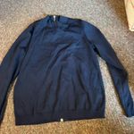 Magaschoni  large navy sweater blouse Photo 2