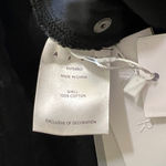 AREA Crystal $795 Embellished Cutout Slit Wide Leg Jeans Size 29 Black Photo 10