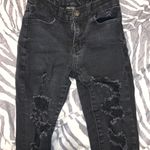 American Eagle Black Ripped Jeans Photo 0