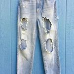 BDG Women's Size 27 Light Washed Distressed High Rise Mom Jeans Photo 1