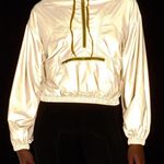 Free People Movement Yellow Gold Reflective Jacket Photo 2