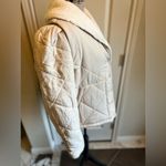 BLANK NYC Womens Faux Fur Trim Quilted Puffer Jacket Medium Photo 9