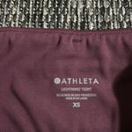 Athleta  lightning stash pocket tight antique burgundy , XS Photo 3