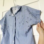 Dizzylizzy Pearl Button Front Shirt Photo 4