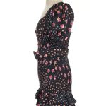 For Love & Lemons  Camellia Smoked Belted Mini Dress small Photo 5