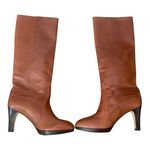 Alex Marie  Cognac Color‎ Side Buckle Leather Boots Size 8M Photo 7