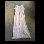 Forever 21 F21 crochet lace maxi dress Sz M Photo 3