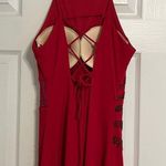 De Laru Hot Pink High Neck Prom Dress Size XS Photo 4