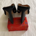 Halston Heritage •• Black Suede Sandals, EEEUC Photo 5