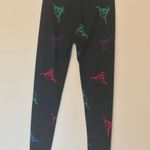 LuLaRoe One Size (2-12)  Leggings Black Bulls Steers Photo 0