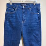 Veronica Beard Beverly Skinny Flare Loafer High Rise Jeans Photo 3