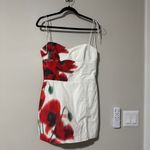 Amanda Uprichard  Taylor Floral Cotton Skort Romper Size Large Photo 2