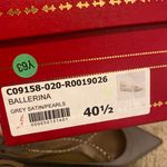 Rene Caovilla Faux Pearl Cross Strap Satin Flats Photo 8