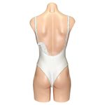 SEASHELL ITALIA Carol One Piece Swimsuit, White, Small White Photo 4