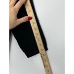 COS  Black Textured Cotton Knit Half Sleeve Minimalist Top Women Size S Photo 8