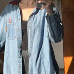 Disney RARE VINTAGE  Embroidered Denim Long Sleeve Photo 2