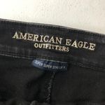 American Eagle Womens Hi-Rise Shortie Crochet Detail Super Stretch Black 6 Photo 3