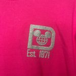 Parks Pink Spirit Jersey Walt Disney World Glitter Logo Est. 1971 Sz S Photo 3