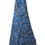 Lucky Brand Indigo Floral Maxi Dress Photo 2