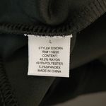 Rampage  Cropped Black V-Neck Varsity Sweatshirt Size Large NWT Photo 7