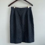 Talbots Vintage  100% Wool Pencil Skirt Woman’s Size 10 Dark Gray Photo 1