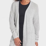 A New Day ✨ Women's Long-Sleeved Heather Grey Sz Large Cardigan✨ Photo 0