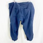 Woolrich  Blue Cropped Cargo Trousers Photo 18
