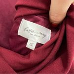 Katie May NEW NWT  Surrender Draped Back Dress In Bordeaux Photo 6