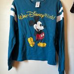 Disney Blue Mickey Mouse Ladies Sweatshirt Photo 0
