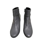 Easy Spirit  Espedrina Gray Leather ankle Boots. Size 9.5 Photo 2