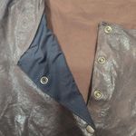 Frankies Bikinis x REVOLVE Mirage Leather Vest in Cocoa Brown Size XL Photo 4