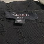 💖 All Saints Tilly Valentine Black Long Sleeve Midi Dress Photo 5