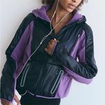 NEW Free People Movement Go The Distance Fleece Purple Photo 4