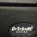 New Dr. Scholls Watson Black Suede Patent Leather Wedge Loafer Shoes Womens Sz 9 Photo 3