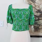 Free People  Back On Top in Green Size Small NWOT $98 Photo 0