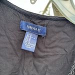 Forever 21  Black Textured Top Photo 2