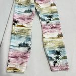 Wildfox High Waisted 7/8 Legging Size Medium Hotel Hollywood Palm Tropical Print Photo 6