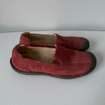 Keen Red Suede Slip On Loafers Comfort Shoes Women Size 9 Photo 1