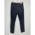 Citizens of Humanity  olivia slim-leg high-rise denim jeans radiant washed black Photo 6