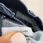 Loft Ann Taylor Curvy Flare Dark Blue Denim Jeans Size 27/4 Photo 8