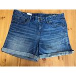 Gap Blue Jean Denim Real Straight Shorts Women 31 Summer Beach Casual Comfy Trip Photo 0