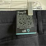 LuLaRoe  Black Skinny‎ Jeans Modern Fit Size 36 16W New Distressed Photo 2