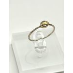 Dainty Ethiopian‎ Opal Sterling Silver Stacker Ring Size 9 Photo 1