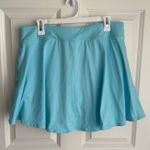 Nike  Dri-Fit Pleaded Advantage Tennis Skort Teal Blue Size 1X Photo 1