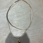 H&M  DOUBLE STRAND PENDANT NECKLACE Photo 3