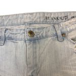 BLANK NYC Women's Light Wash High Rise Cropped Distressed Denim Jean Size 28 Photo 7