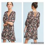 Anthropologie Farm Rio Avia V-Neck long sleeves mini Dress size S sold at Anthropology Photo 3